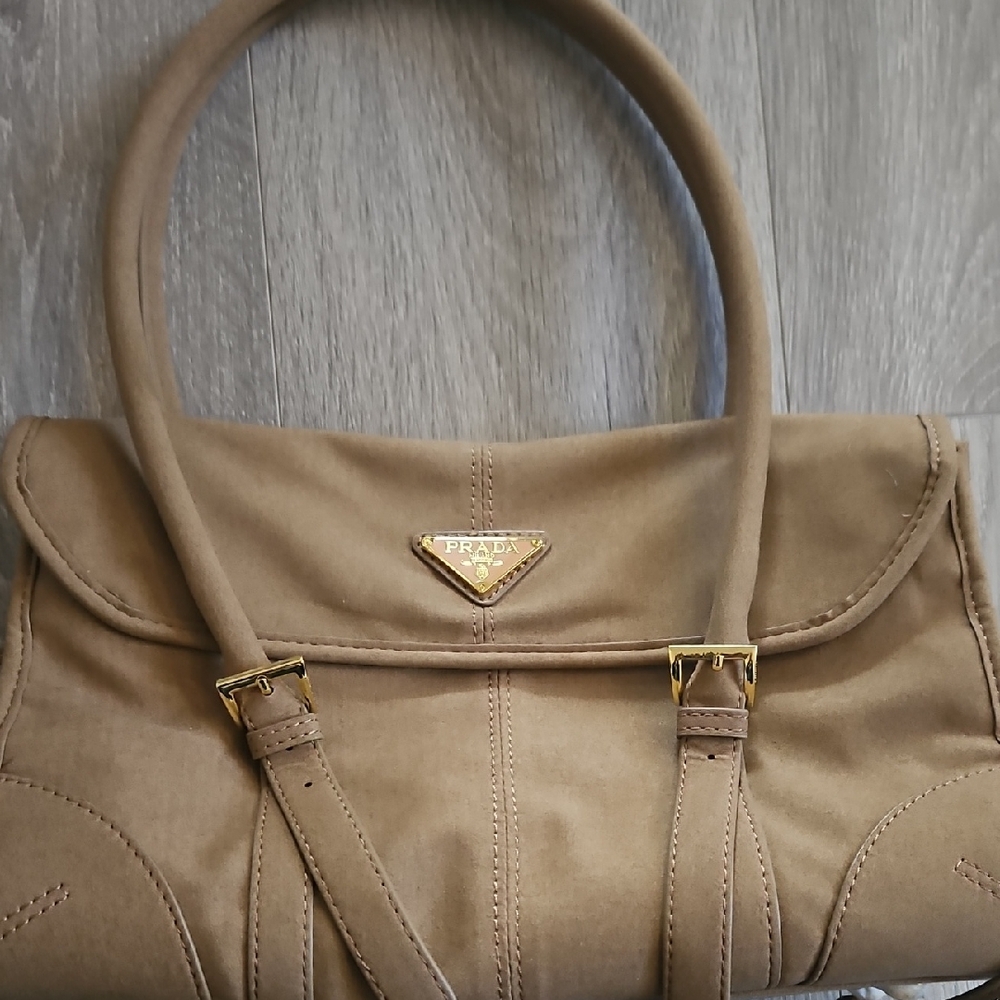 Prada Tan SuedeWomen's Bag